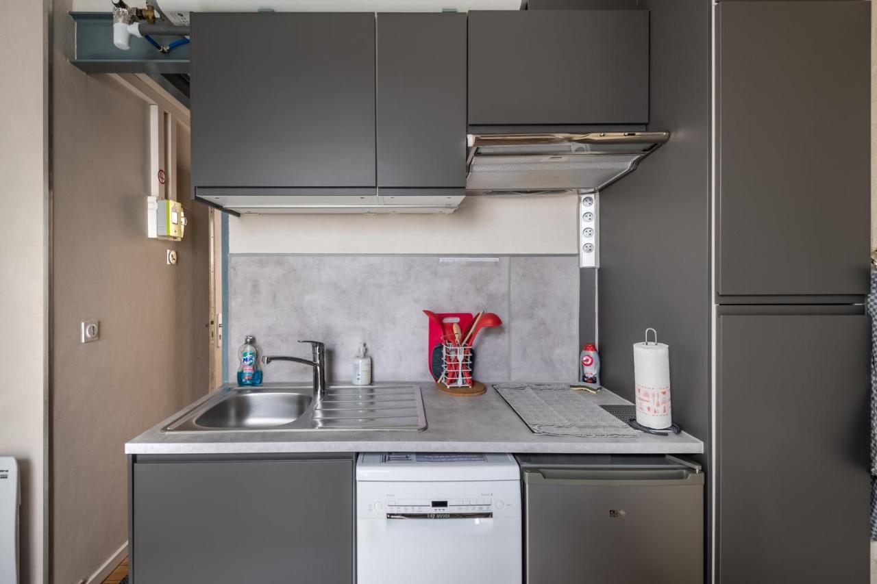 Studio En Duplex-Aircon-Terrasse-Parking-Calme Bordeaux Buitenkant foto