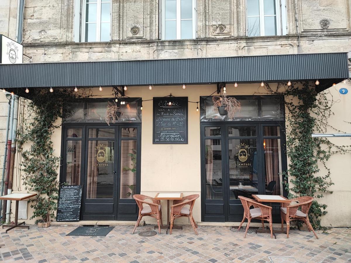 Studio En Duplex-Aircon-Terrasse-Parking-Calme Bordeaux Buitenkant foto